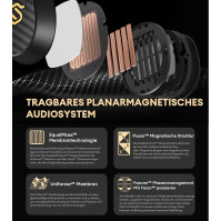 Bluetooth sluchátka Edifier STAX Spirit S3 Over Ear s Bluetooth V5.2 a Hi-Res Planar Magnetic Snapdragon Sound