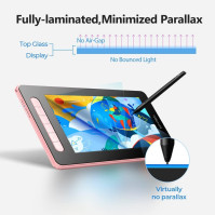 XP-PEN Artist 10 (2nd Gen) Kreslící tablet poháněný čipem X3 Smart, Grafický monitor s 10,1" plně laminovaným displejem