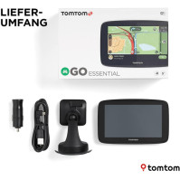 Navigační zařízení TomTom GO Essential (5 palců, prevence dopravních zácp díky provozu TomTom, aktualizace map v Evropě