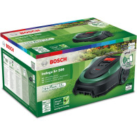 Bosch Home and Garden Robotická sekačka Indego S+ 500 (s baterií 18 V a aplikací, včetně nabíjecí stanice, šířka řezu 19 cm