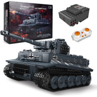 SDXFUWA 20014 MOC Technik Tank, Dálkově ovládaný transportér Tank, APP + RC Model Tanku, pro věk 8+(800 dílků)