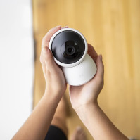 IMILAB Domácí bezpečnostní kamera A1 1296P FHD Video WiFi IP Cam Infračervené noční vidění Detekce lidského pláče s bezplatným c