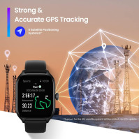 Amazfit GTS 4 chytré hodinky Fitness Watch s 1,75" AMOLED displejem, sportovní hodinky s 150 sportovními režimy, GPS