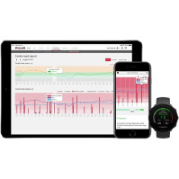 Polar Vantage M – pokročilé sportovní hodinky GPS HRM pro muže a ženy – běh a multisportovní trénink s monitorem srdeční