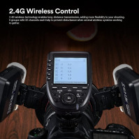 Godox MF12-K2 12W TTL makro blesk, 2,4G bezdrátový systém X, vestavěná lithiová baterie pro květiny, hmyz, portréty, kom