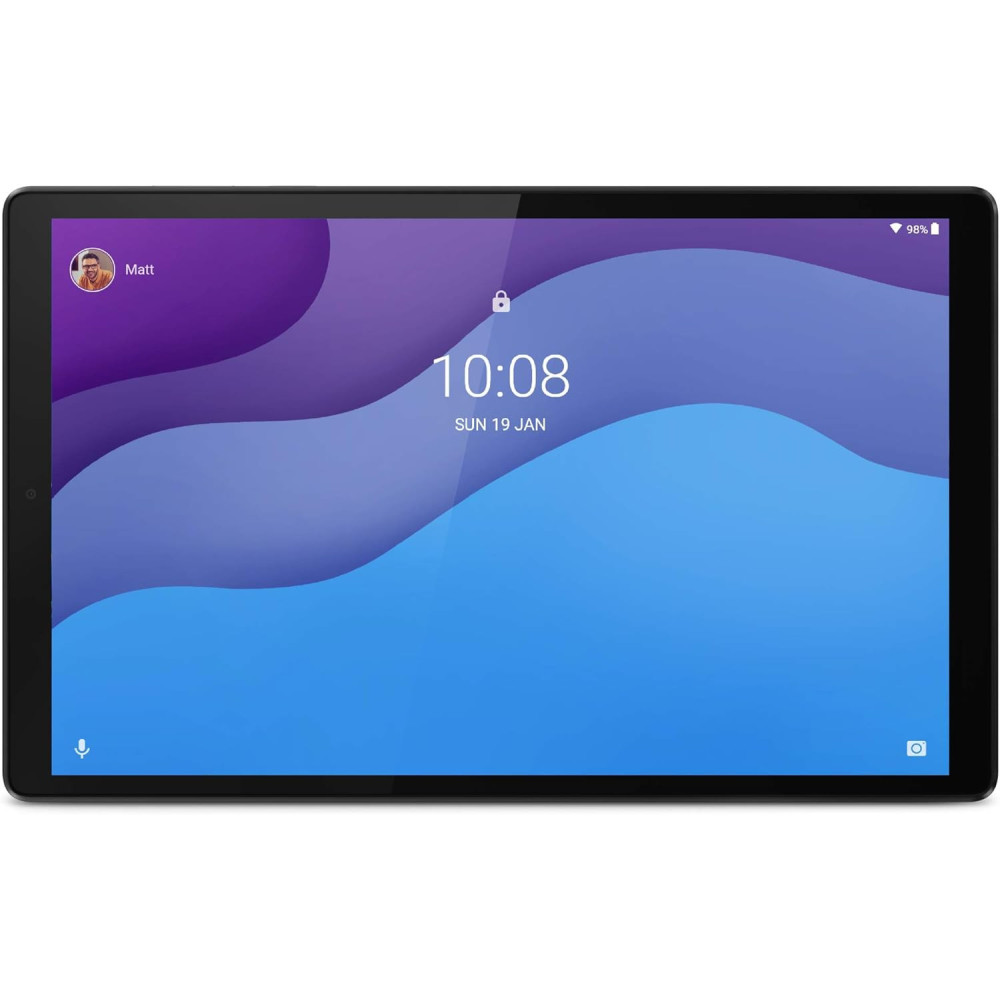 Lenovo Tab M10 Second Generation, 10,1" HD displej, Wi-Fi 5, 3 GB RAM, 32 GB paměti, Android 11 Tablet, Iron Grey