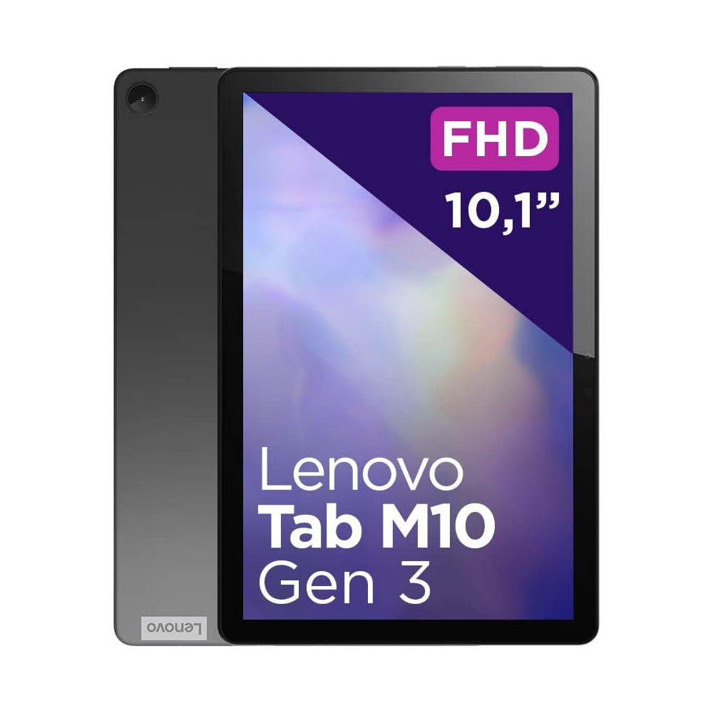 Lenovo Tab M10 Třetí generace, displej 10,1" Full HD (1920x1200), procesor Unisoc T610, WI-FI 5, RAM 4 GB, paměť 64 GB