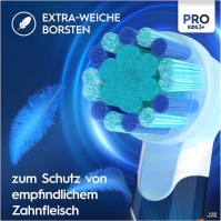 Elektrický zubní kartáček Oral-B Pro Kids Spiderman/Elektrický zubní kartáček, pro děti od 3 let, včetně režimu Sensitive+ pro p