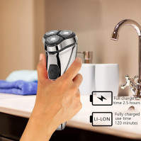 Weliry Electric Razor for Men Elektrický holicí strojek pro muže na holení s vyskakovacím zastřihovačem Elektrické rotační holic