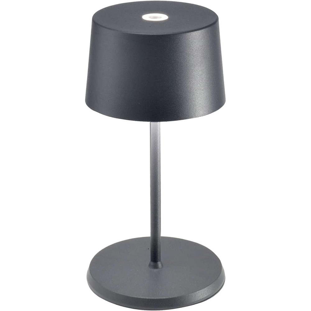 Zafferano, Olivia Mini Lamp, přenosná a dobíjecí stolní lampa s dotykovým ovládáním, vhodná do obývacího pokoje i venkovní