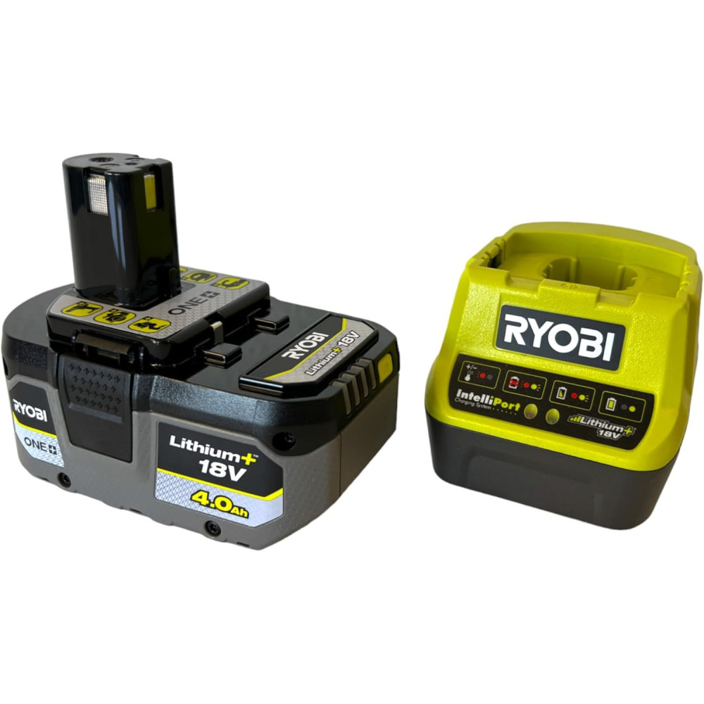 Napájecí sada s baterií 4,0 Ah a nabíječkou RYOBI RC18120-140X ONE+ 18V