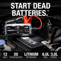 NOCO Boost Plus GB40 1000 Amp 12 V UltraSafe přenosný lithiový startovací akumulátor pro benzínové motory do 6 litrů a dieselové