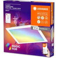 LEDVANCE SMART + WIFI PLANON MAGIC LED panelové světlo, bílé, 24W, 2400lm, funkce bílého světla, stmívatelné, dynamický