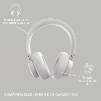 Urbanista Miami True Wireless Over Ear Sluchátka, Aktivní potlačení hluku Bluetooth sluchátka, vestavěný mikrofon, 50hod