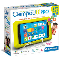 Clementoni Clempad 8" PRO - Edukační tablet pro děti ve věku 6-12 let, IPS HD 8" displej, 16 GB paměť, 2 GB RAM, Android 13