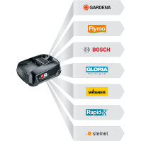 Gardena Starter-Kit P4A: Akumulátorová sada pro všechny zahradní nářadí Gardena s lithium-iontovou baterií, 1x PBA 18V/45