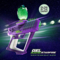 Gel Blaster Starfire - 5 800 ran, rozšířený dosah 30+ metrů - poloa automatický režim - dárek pro teenagery, vychytávky