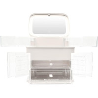 Rio Ultimate Beauty Storage Vanity Case s dotykovým stmívatelným zrcadlem