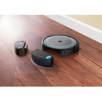 iRobot Roomba Combo i5 (i5172) Vysavač a mop robot, schopný WiFi, inteligentní navigace, 2 gumové kartáče