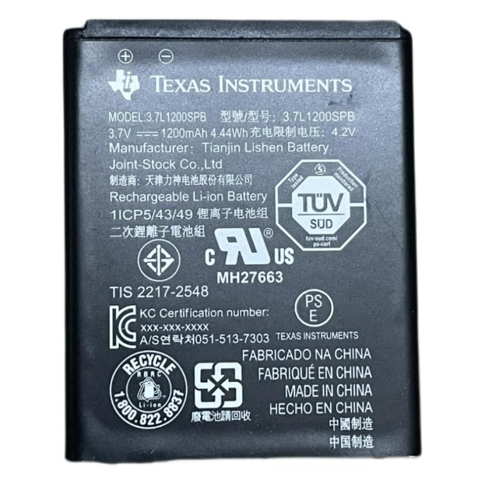 Texas Instruments N2BT-BKT-B TI Baterie pro NSPIRECX/CX CAS