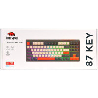 ATTACK SHARK M87 80% Bezdrátová herní klávesnice, 87 kláves TKL RGB dobíjecí klávesnice s mechanickým pocitem SA PBT