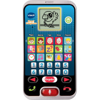 VTech Smart Kidsphone - Skvělý výukový telefon s mikrofonem, vzrušující výukové hry, písničky a melodie - Pro děti ve vě