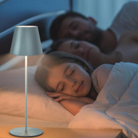 Dimovatelná bezdrátová LED stolní lampa FUYO, nabíjitelná stolní lampa pro vnitřní a venkovní použití, teplá bílá, 3000K