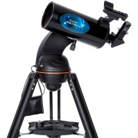 Celestron 22202 AstroFi 102 Wi-Fi Maksutov Bezdrátový odrazový dalekohled - Černý