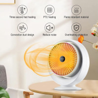 Ohřívač s ventilátorem, Úspora energie, Tichý, Techextra 800W PTC keramický radiátor, elektrický, přenosný stojící radiátor