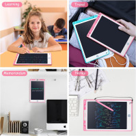 Auney 2 Pack LCD kreslicí tablet 10 palců, kreslící podložka pro děti od 2 do 6 let, hrací deska učebních hraček, dárky