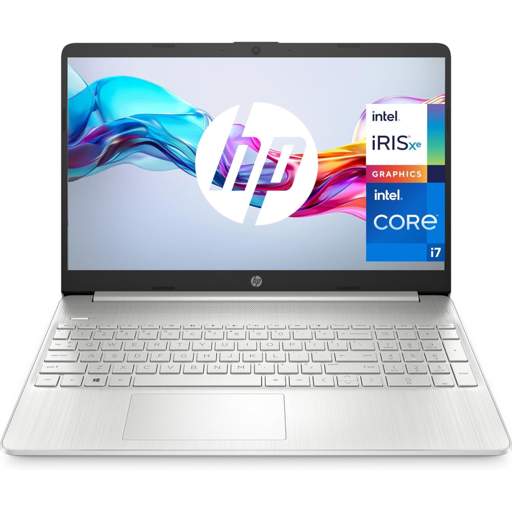 HP 15S-FQ5100NS – 15,6" Full HD notebook (Intel Core i7-1255U, 16 GB RAM, 512 GB SSD, grafika Intel Iris Xe, bez OS)