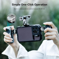 SMALLRIG Dual Handheld Video Rig Kit pro iPhone 14 Pro Max ruční stabilizátory pro iPhone pro filmování/videografii/živé