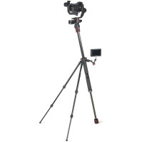 Manfrotto MVG300XM, přenosný a modulární 3osý profesionální stabilizátor pro kompaktní fotoaparáty, stabilizátor fotoaparát