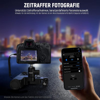 Motorizovaný dolly pro fotoaparát NEEWER s ovládáním pomocí aplikace pro iOS/Android smartphone, koule pro hlavu, ultra tichý