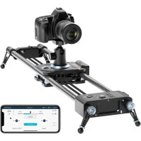 GVM 2D Kamera Slider Motorizovaný, 80 cm App Control Elektrický kamera Slider, Fotografický videa Slider Rails s časosběrem