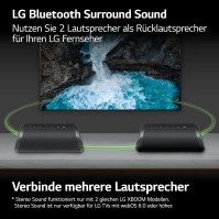 LG XBOOM Go DXG5, přenosný Bluetooth reproduktor (20 W, Google Assistant, Siri, osvětlení), černý