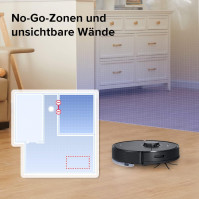 roborock Q7 Max Robotický vysavač s mopem, 4200Pa Silné nasávání, Lidar Navigation, Multi-Level Mapping, No-Go&No-Mop Zones