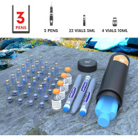 DISONCARE 60H Insulin Cooler Travel Case 2-8 stupňů Biogelem izolovaná chladicí taška na léky s dotykovým displejem teploty