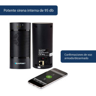 Blaupunkt 5000074 Q3100 Smart Home alarmový systém Starter Kit, černý