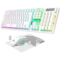 EMPIRE GAMING - Armor RF800 bezdrátová dobíjecí QWERTY klávesnice a myš (italské rozložení) - bezdrátová klávesnice 2.4G RGB - m