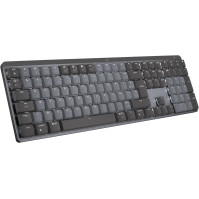 Logitech MX Mechanical Wireless Backlit Keyboard, tichá dotyková tlačítka, podsvícení, Bluetooth, USB-C, macOS, Windows, Linux,