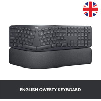 Logitech Ergo K860 - Graphite US INTL - INTNL, grafitová barva