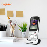 Gigaset SL450HX - sluchátko DECT s nabíjecí kolébkou - vysoce kvalitní bezdrátový telefon pro router a základnu DECT - Bluetooth