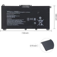 Wikinu TF03XL 920070-855 Baterie pro HP Pavilion 14-BF 14-BK 15-CC 15-CD 15-CK 17-AR X360 14M-CD0001dx 15-CC0XX 15-CC1XX