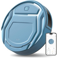 OKP Robotický vysavač, robotický vysavač, ultra tenký tichý vysavač, ovládání přes Alexa/WiFi/APP, 6 režimů čištění