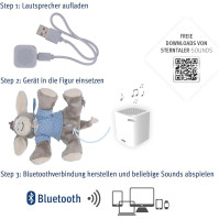 Sterntaler Emmi (DE 34407560), Digitální hudební skříňka, Včetně Bluetooth reproduktoru a USB kabelu