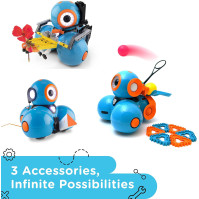 Wonder Workshop Dash Robot Wonder Pack - Sada pro vzdělávání v programování pro děti od 6 let - Obsahuje bezplatné STEM