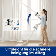 Tineco Pure ONE Air PET Bezdrátový chytrý vysavač, lehký, ideální pro chlupy zvířat, tichý, výkonný, přeměnitelný