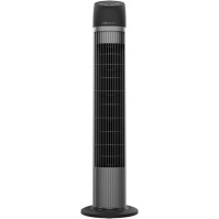 Věžový ventilátor Cecotec s dálkovým ovládáním a časovačem EnergySilence 7050 SkyLine Control. 45 W, výška 33", měděný motor, 3