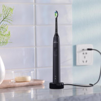 Philips Sonicare 4100 - Elektrický kartáček na zuby Philips Sonicare pro dospělé s 1 x kartáčkem na zuby Philips W2 Optimal